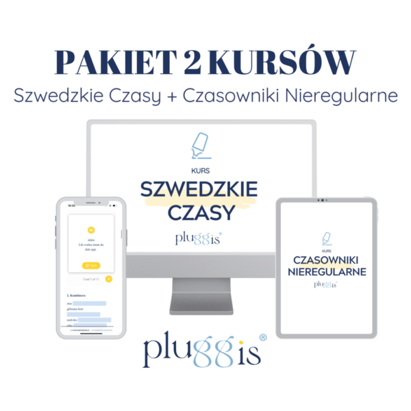 Pakiet: Szwedzkie Czasy + Czasowniki Nieregularne