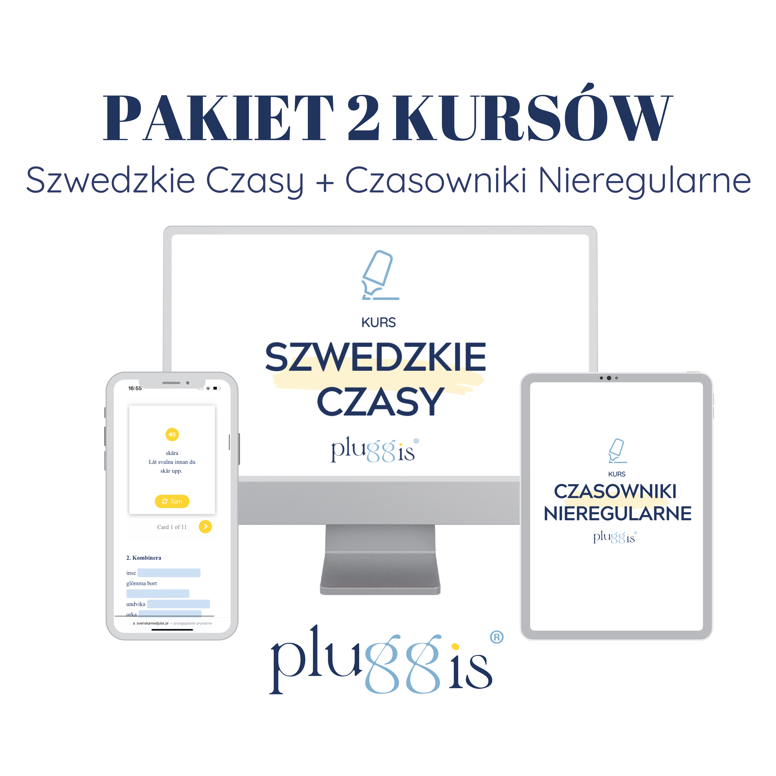 pakiet szwedzkie czasy i czasowniki nieregularne okladka