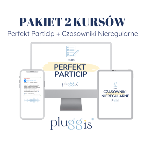 PAKIET: Perfekt Particip + Czasowniki Nieregularne