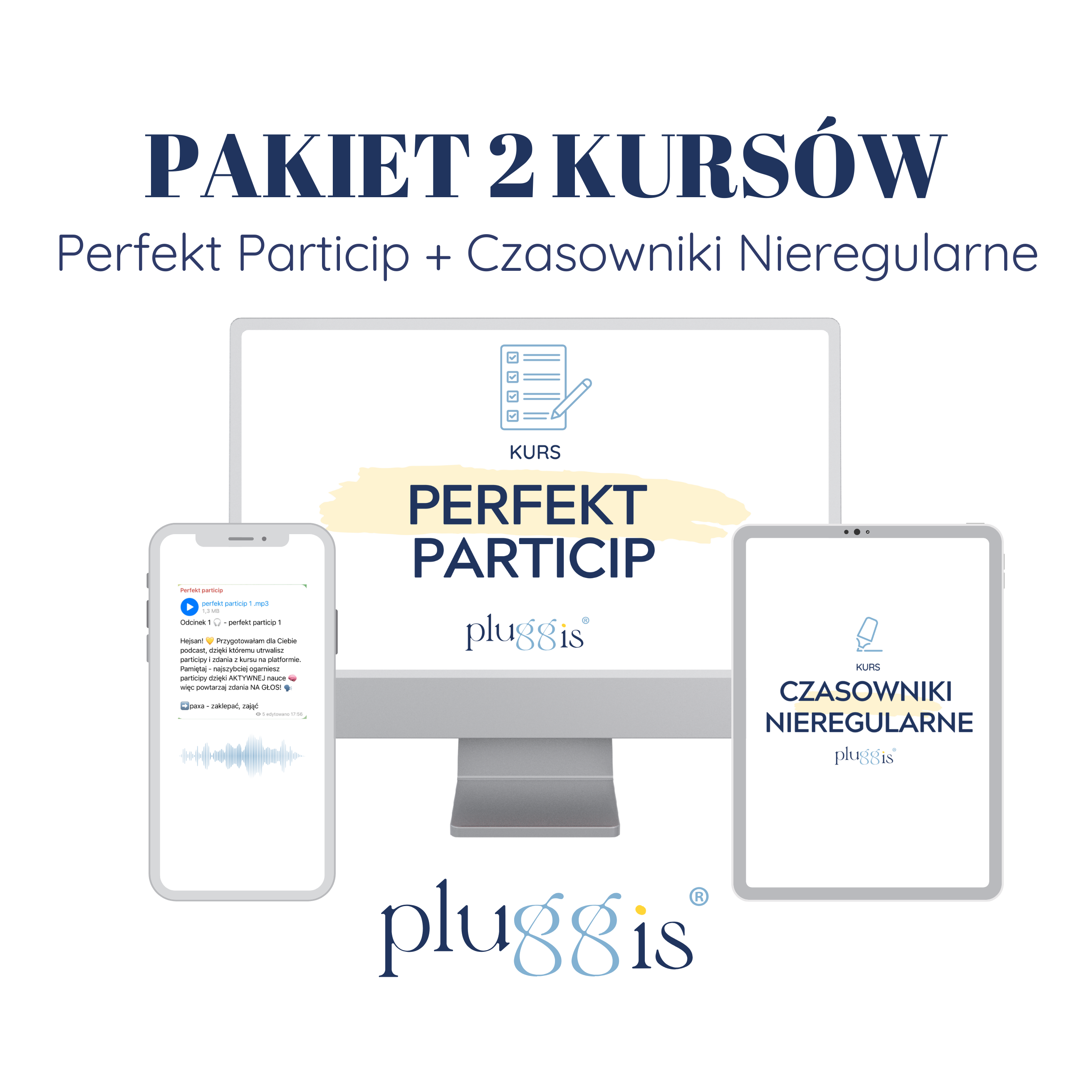 PAKIET: Perfekt Particip + Czasowniki Nieregularne