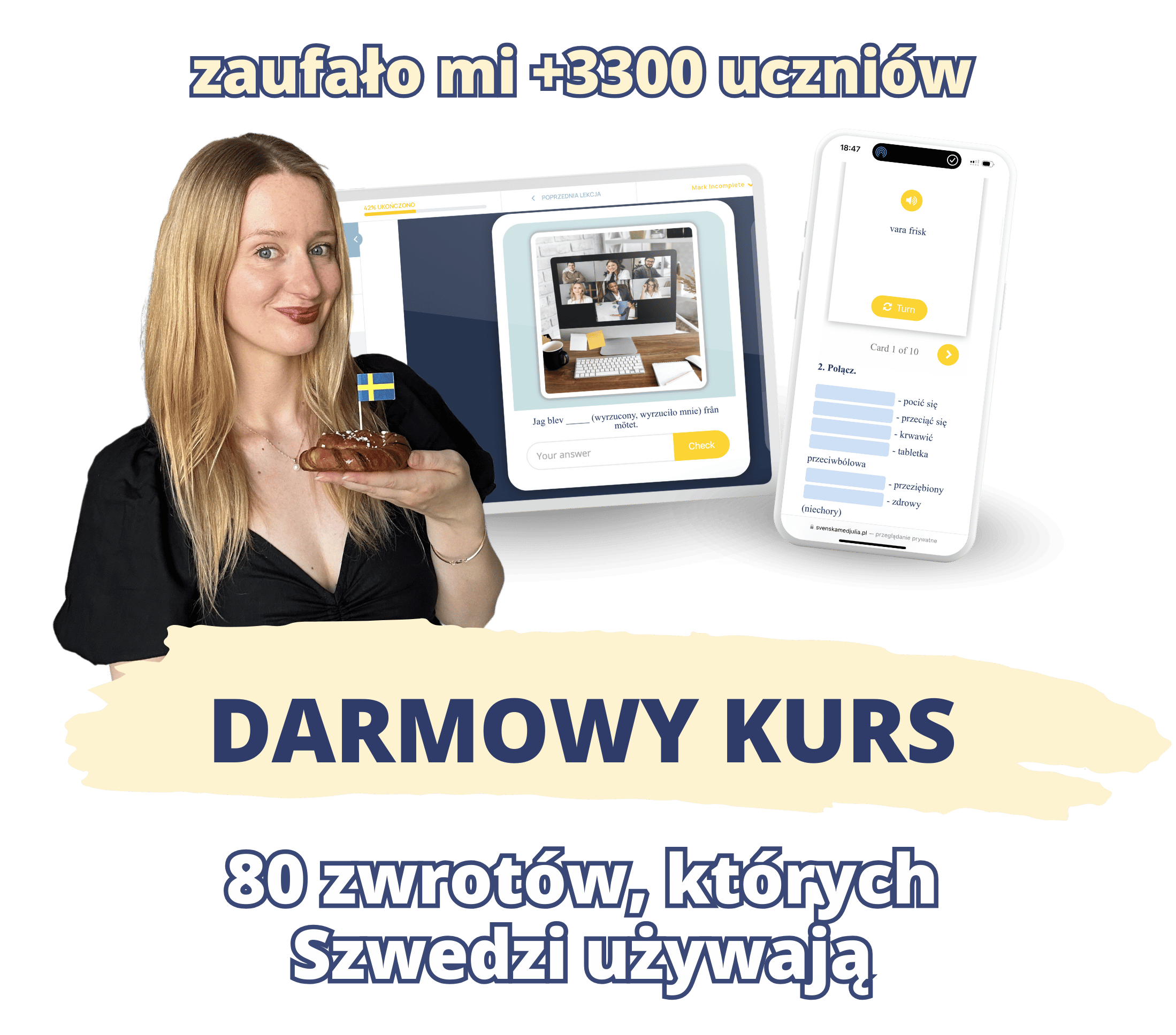 Darmowy kurs szwedzkiego – 80 zwrotów, których używają Szwedzi