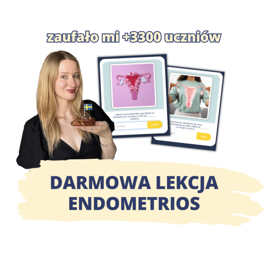 Interaktywne ćwiczenia ze szwedzkiego słownictwa medycznego – endometrioza